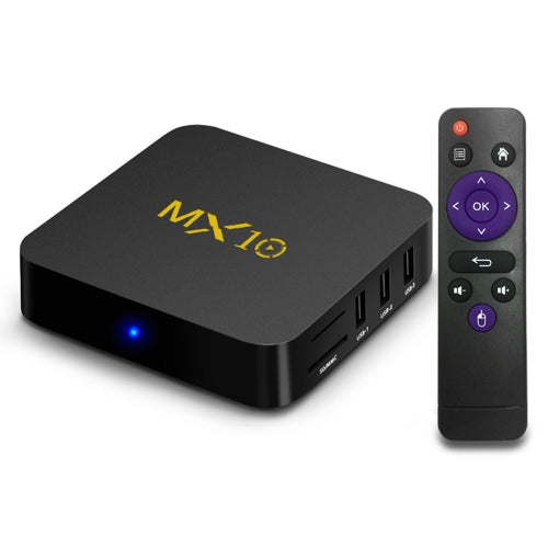 MX10 Android 8.1 TV Box 4GB / 32GB 4K Supported