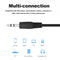 1m 3.5mm Male to 3.5mm Male Audio Cable Black