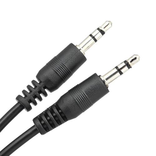 1m 3.5mm Male to 3.5mm Male Audio Cable Black