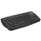 E30 2.4GHz Wireless QWERTY Keyboard with Trackball Mouse Black