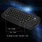 E30 2.4GHz Wireless QWERTY Keyboard with Trackball Mouse Black