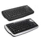 E30 2.4GHz Wireless QWERTY Keyboard with Trackball Mouse Black