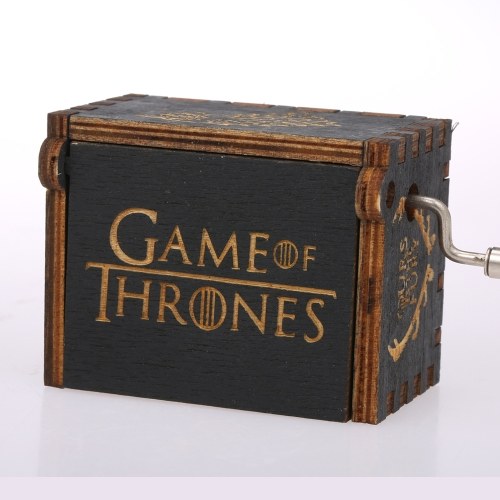 Vintage Wooden GAME OF THRONES Theme Song Music Box