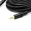 5 Meter Audio Extension Cable 3.5mm Jack Male to Female AUX Cable 3.5 mm Audio Extender Cord for Computer Mobile Phones Amplifier Black