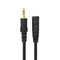 5 Meter Audio Extension Cable 3.5mm Jack Male to Female AUX Cable 3.5 mm Audio Extender Cord for Computer Mobile Phones Amplifier Black