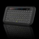 2.4GHz Backlight Colorful Wireless Keyboard with Large Touch Panel