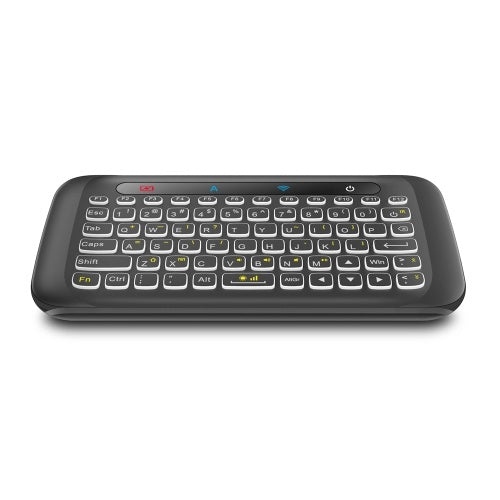 2.4GHz Backlight Colorful Wireless Keyboard with Large Touch Panel