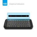 2.4GHz Backlight Colorful Wireless Keyboard with Large Touch Panel