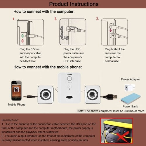 SADA D-201 USB مجموعة سماعات سلكية سماعات الكمبيوتر باس ستيريو مشغل موسيقى مضخم صوت صندوق الصوت لسطح المكتب والكمبيوتر المحمول والكمبيوتر المحمول والكمبيوتر اللوحي والهواتف الذكية