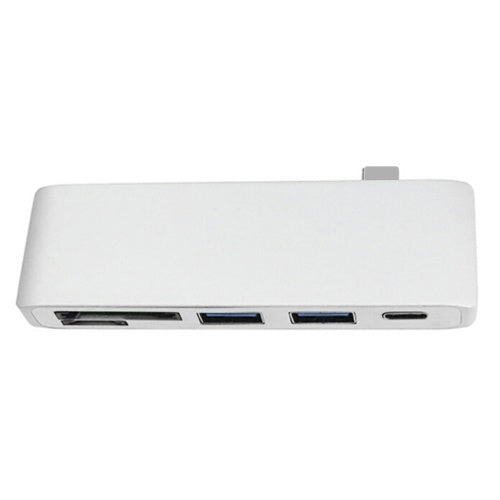 5 in 1 Spliter Adapter Card Reader for Macbook Windows Chrome OS