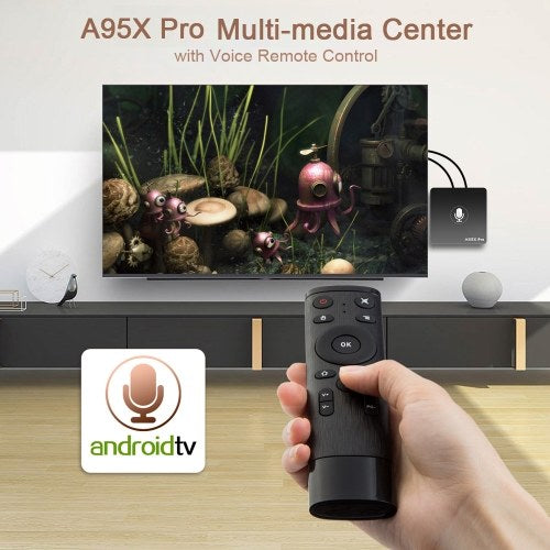 A95X Pro Android 7.1 TV Box 2GB / 16GB with Voice Remote