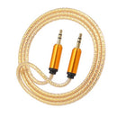 3.5 mm Jack Auxiliary Audio Cable Male to Male Auxiliary Audio Cable for Car/Phone/Laptop,Silver