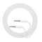 3.5mm Jack Auxiliary Audio Cable Male to Male Stereo Audio Extension Cord,White