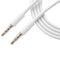 3.5mm Jack Auxiliary Audio Cable Male to Male Stereo Audio Extension Cord,White