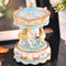 Mini Carousel Clockwork Castle in the Sky Music Box Colorful LED