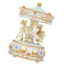 Mini Carousel Clockwork Castle in the Sky Music Box Colorful LED