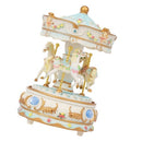 Mini Carousel Clockwork Castle in the Sky Music Box Colorful LED