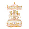 Mini Carousel Clockwork Castle in the Sky Music Box Colorful LED