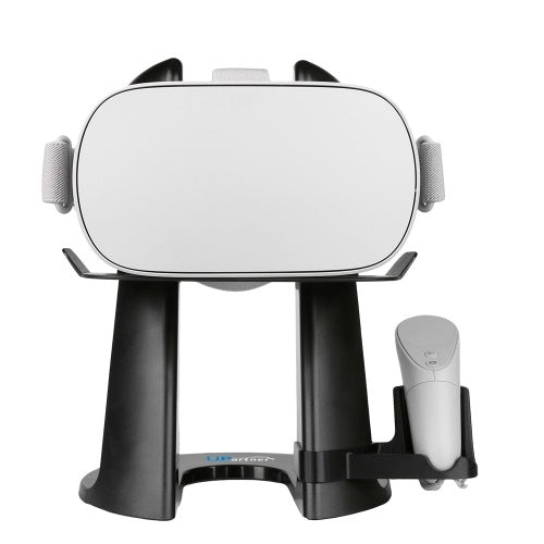 UPartner VR Headset Stand Monitor Mount Display Holder Handle Storage Shelf for Oculus Go Samsung Gear VR Daydream View Vive Focus Sony PlayStation