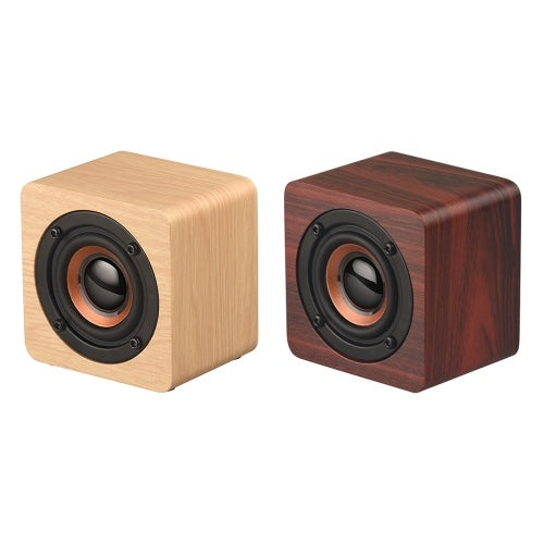 Q1 Mini Portable Wooden Bluetooth Speaker