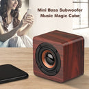 Q1 Mini Portable Wooden Bluetooth Speaker