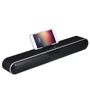 Mini Speaker Portable Wireless BT Soundbar Speaker With Phone Holder