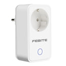 FEBITE FBE1 10A WiFi مقبس ذكي الاتحاد الأوروبي التوصيل دعم الهاتف الذكي التحكم عن بعد ومفتاح التوقيت يعمل مع Amazon Alexa وGoogle Home