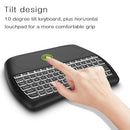 D08 English Version 2.4GHz Wireless QWERTY Keyboard Remote Control