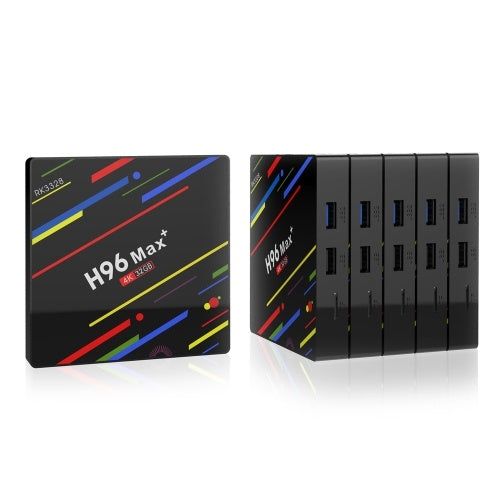 ميني H96 MAX TV Box يدعم 4G / 32G 3D 4K