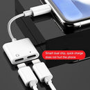 Adapter for I-Phone 7 for Dual Audio Converter for I-Phone 8 7 Plus 10 X Charger Splitter Headphone Adapters