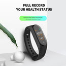 M4 Intelligence Wristband Heart Rate Blood Pressure Monitor Wristbands Pedometer Sports Bracelet Waterproof Fitness Band