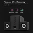 SADA D-202 USB Wired Bluetooth Speaker Set Computer Speakers Bass Music Player Subwoofer Sound Box for Desktop Laptop Tablet PC Smart Phone