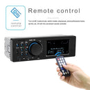 SWM M2 Bluetooth Car Stereo Car Audio FM Radio 60W Output MP3 Player Support USB TF Card Slot 3.5mm AUX Hands-free Call with Mic Wireless Remote Control