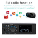 SWM M2 Bluetooth Car Stereo Car Audio FM Radio 60W Output MP3 Player Support USB TF Card Slot 3.5mm AUX Hands-free Call with Mic Wireless Remote Control