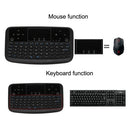 A36 لوحة مفاتيح لاسلكية صغيرة 2.4 جيجا هرتز Air Mouse Touchpad Keyboard for Android TV BOX Smart TV PC Notebook