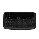 A36 لوحة مفاتيح لاسلكية صغيرة 2.4 جيجا هرتز Air Mouse Touchpad Keyboard for Android TV BOX Smart TV PC Notebook