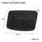 A36 لوحة مفاتيح لاسلكية صغيرة 2.4 جيجا هرتز Air Mouse Touchpad Keyboard for Android TV BOX Smart TV PC Notebook