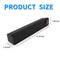 Smalody Soundbar Computer Speaker 3.5mm Wired Sound Bar USB Powered Speakers for Mobile Phone Laptop Computer