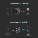 APTX 2 in 1 Bluetooth 5.0 Wireless Transmitter Receiver CSR8675 Wireless Audio Adapter 3.5mm SPDIF for TV Computer Headphones Home Audio Car Stereo System