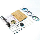 LED Colorful Music Spectrum Display Electronic DIY Training Welding Assembly Parts with Casing