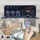 AK370 Mini Audio Power Amplifier Portable Sound Amplifier Speaker Amp for Car and Home