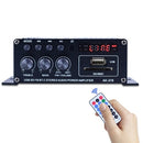 AK370 Mini Audio Power Amplifier Portable Sound Amplifier Speaker Amp for Car and Home