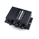 AK170 12V Mini Audio Power Amplifier Digital Audio Receiver AMP Dual Channel 20W+20W Bass Treble Volume Control for Car Home Use