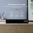 Bluetooth Soundbar Audio Player Wireless Speaker Subwoofer 3D Surround Speakers FM Radio Clock TF USB for Home TV PC