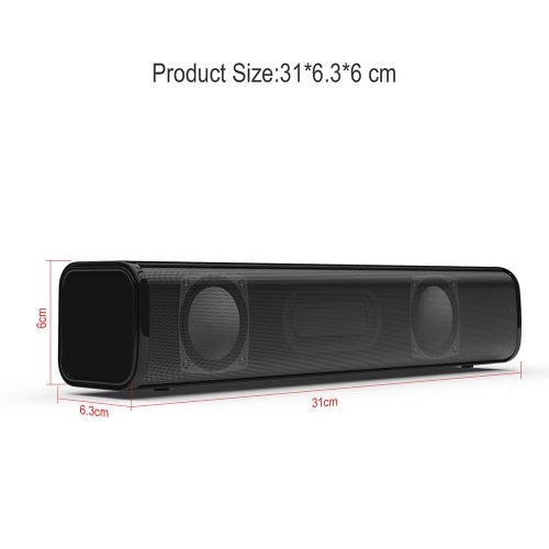 2*3W USB Powered Soundbar Audio Player