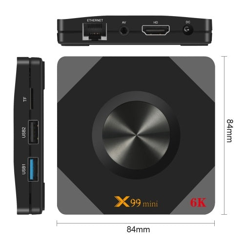 X99 MINI Smart Android 9.0 TV Box 4GB / 32GB