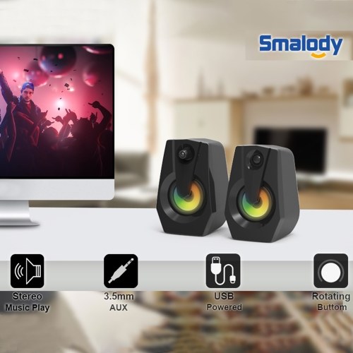 SMALODY VXSM9015 Multimedia Bass Stereo Speaker Audio Player