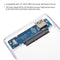 USB 3.0 HDD Case Box Hard Drive Enclosure Compatible with 2.5-inch SATA HDD Enclosure Universal Transparent