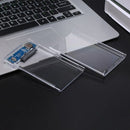 USB 3.0 HDD Case Box Hard Drive Enclosure Compatible with 2.5-inch SATA HDD Enclosure Universal Transparent