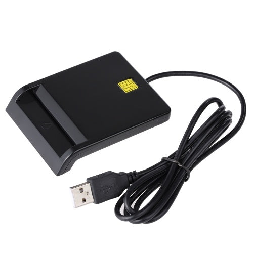 USB 2.0 قارئ البطاقات الذكية الذكية IC قارئ بطاقات لبطاقة البنك IC/ID EMV قارئ بطاقات USB-CCID ISO7816 لنظام التشغيل Windows 7 8 10 Linux OS